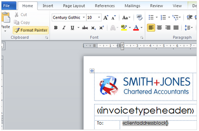Set up document styles
